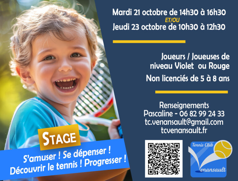 Stage d’octobre